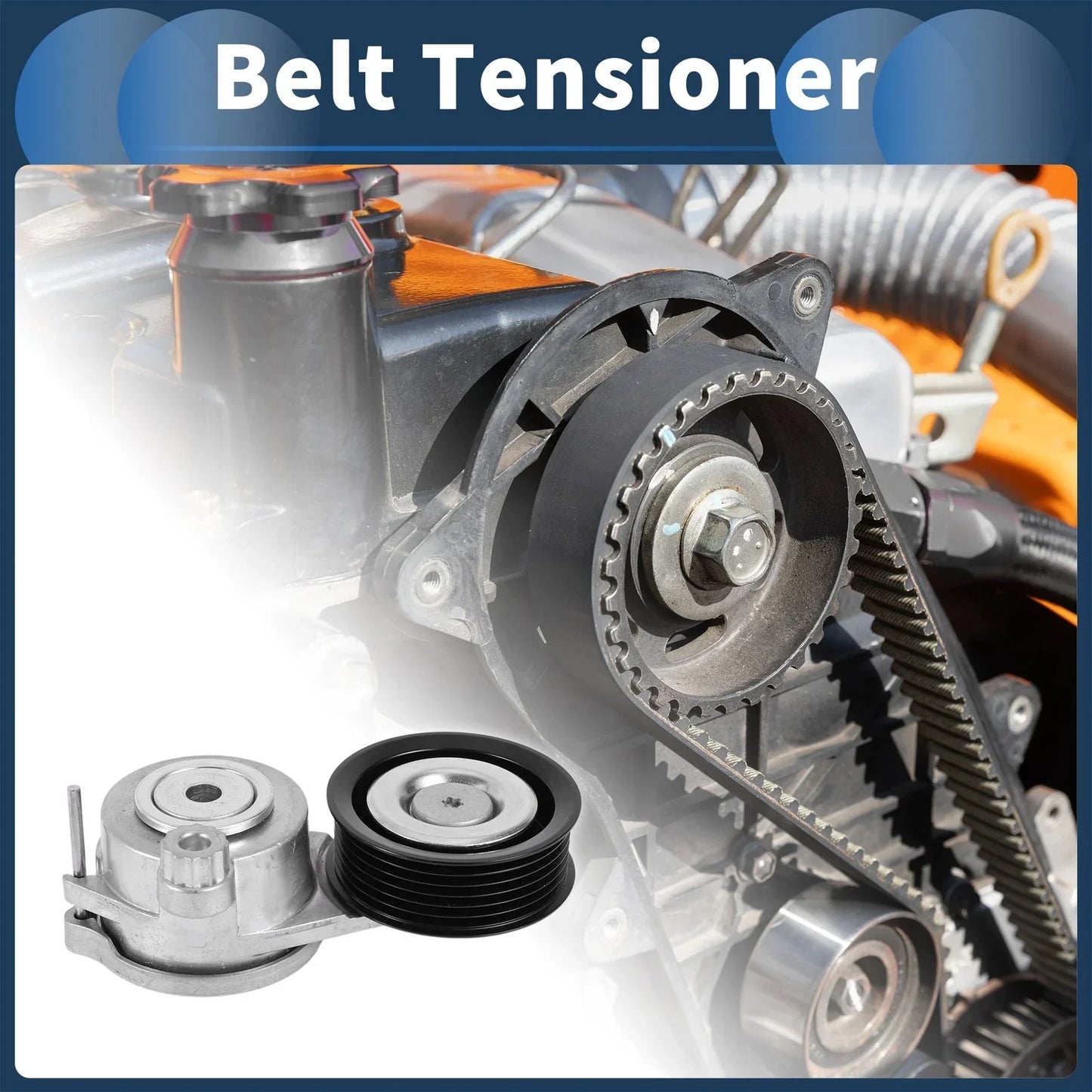 Belt Tensioner for Hyundai I40 (2011-2019) Metal 1 x Unit