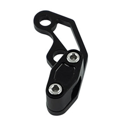 Oil Pipeline Brake Line Clamp Protector for Motor Bikes Aluminum Black