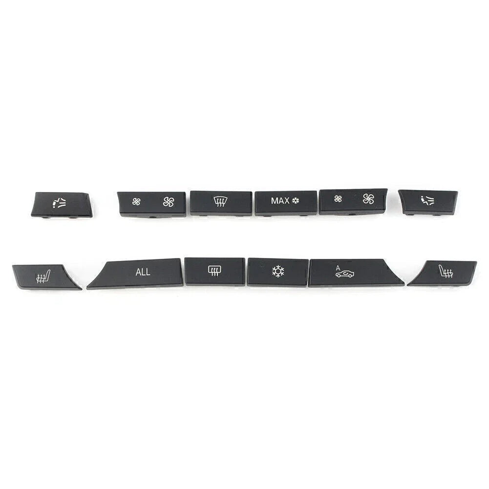 12 Button Key Caps for BMW 5 6 7 Series F01 F12 (2008-2017)