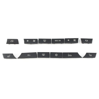 12 Button Key Caps for BMW 5 6 7 Series F01 F12 (2008-2017)