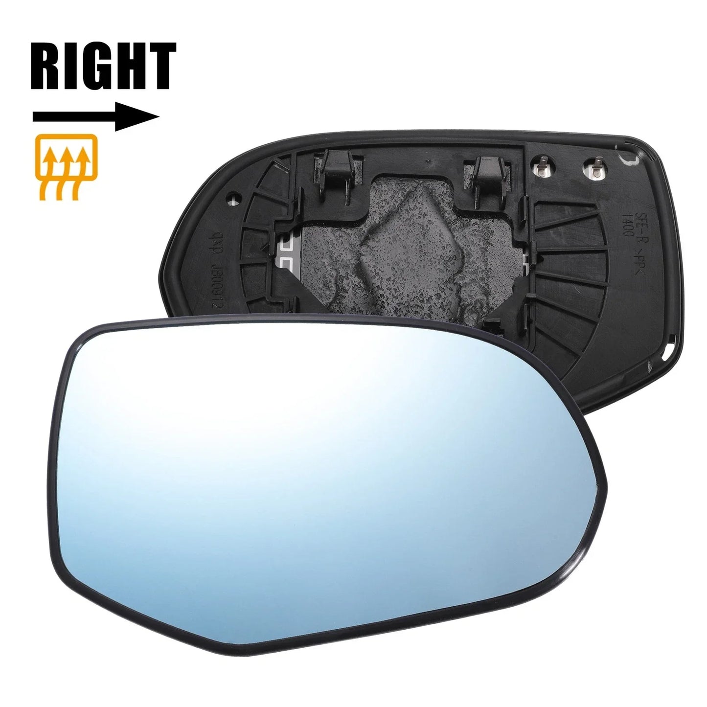 Right Side Blue Heated Mirror Glass for Honda Odyssey (2006-2008)