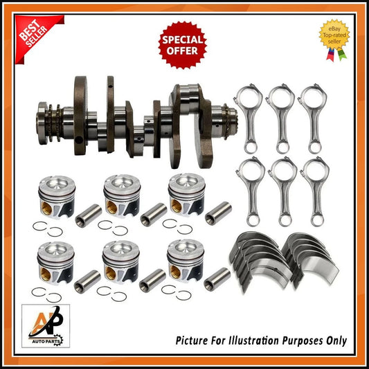 Crankshaft Engine Rebuild Kit Replacement for Audi VW Porsche 3.0 TDI (2018–2024)