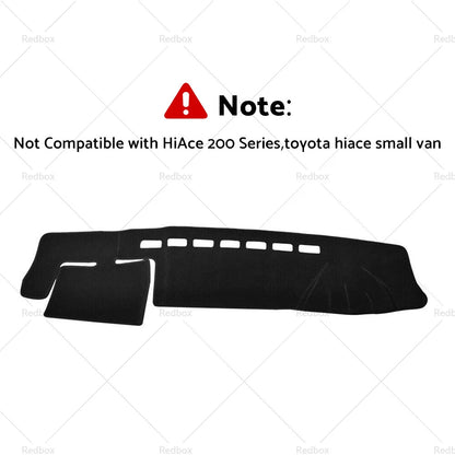 Dash Mat for Toyota Hiace SLWB Van Dashboard Cover 2005-2018