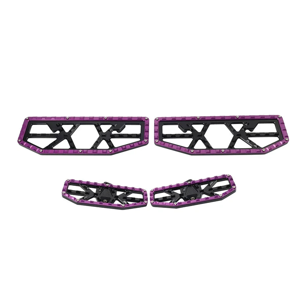 Driver Passenger Floorboard Foot Pegs for Harley Road Glide FLTRU (2006-2023)