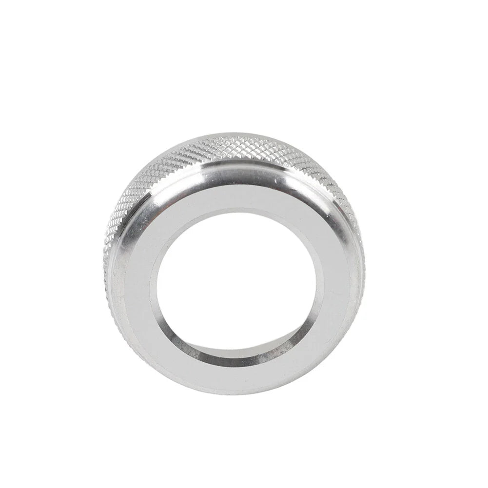 Silver Console Volume Button Switch Ring for Lexus NX250 350h 450h (2022-2024)