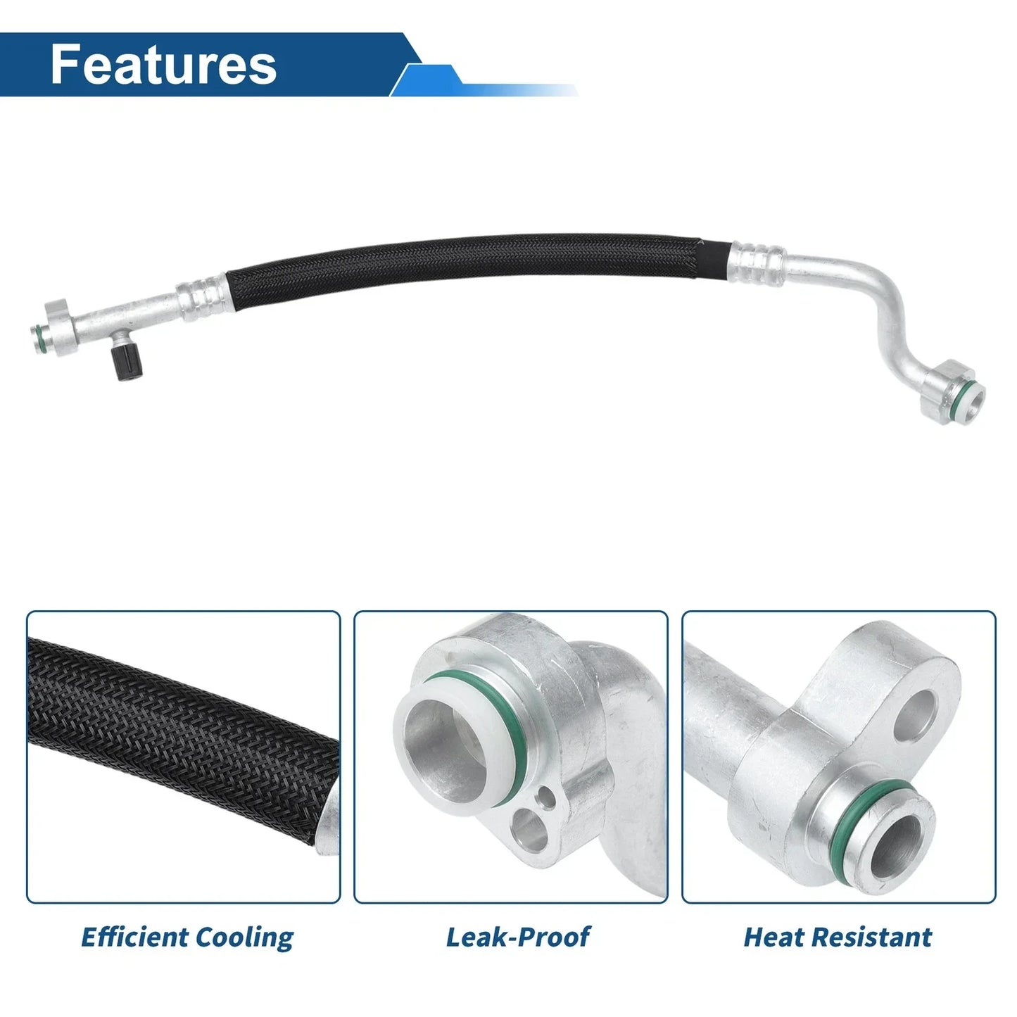 A/C Refrigerant Liquid Hose for Mercedes-Benz E-Class (2010-2011)