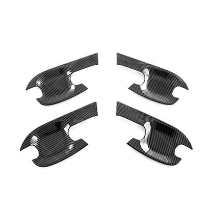 Carbon Fiber Exterior Door Handle Bowl Cover for Isuzu D-Max 2021-2022