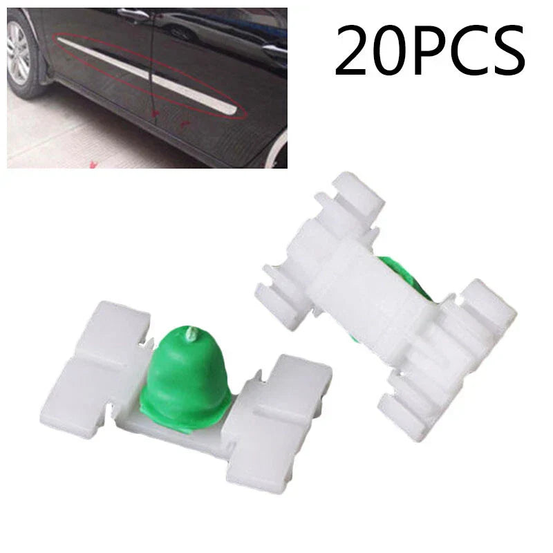 20pcs Car Door Side Fender Body Fastener Trim Clips for BMW E46 E36 (1990–2006)