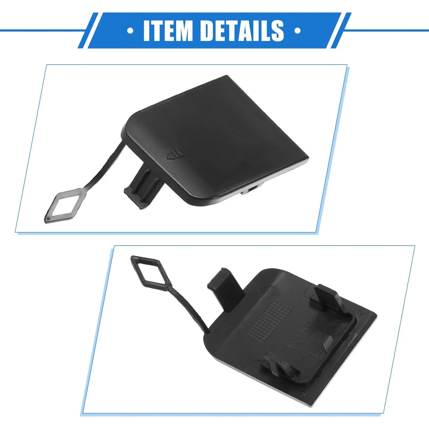 Front Bumper Tow Hook Eye Hole Cover for Mercedes-Benz S 430 (2003-2006)