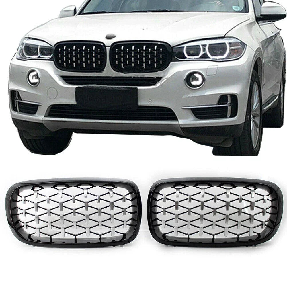 Honeycombe Front Mesh Grill Bumper Grille for BMW X5 (2014-2016)