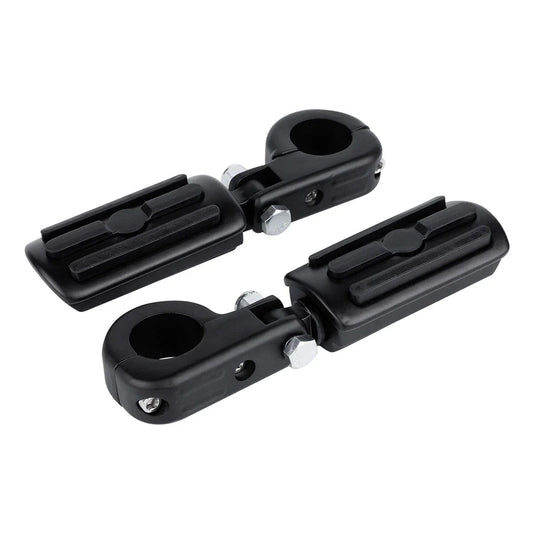 1-1/4" Highway Bar Foot Pegs Clamps for Harley Touring Electra Road Glide (2009-2023)