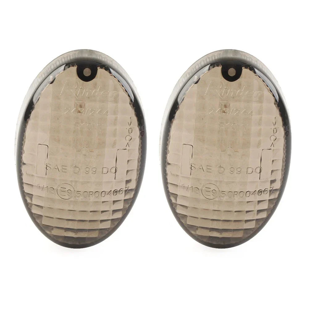 Turn Signal Light Lens 2x for KAWASAKI EX250R NINJA 250R Vulcan (2008-2012)