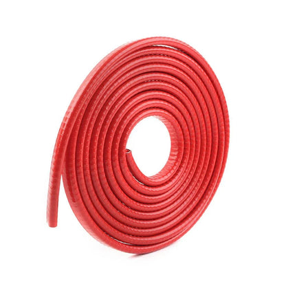 10FT Adhesive Rubber Seal Strip for Car Door Window Insulation Weatherstrip RED