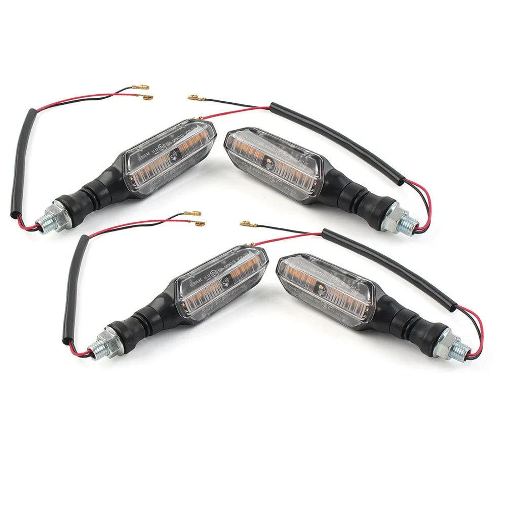 LED Turn Signal Blinkers for Kawasaki, Honda, Yamaha (4 pcs)