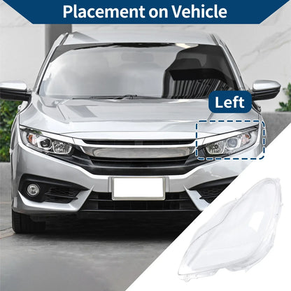 Front Left Headlight Lens Cover for Mercedes-Benz (2006-2011)