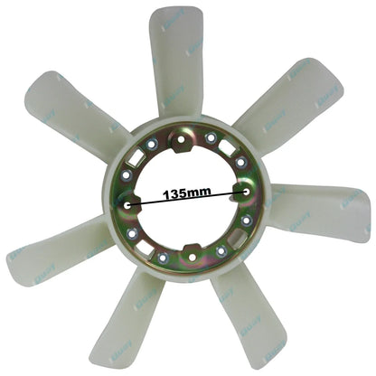 Cooling Engine Radiator Fan 7 Blade for Hilux Diesel LN85 LN86 2L 2.4L 3L 2.8L
