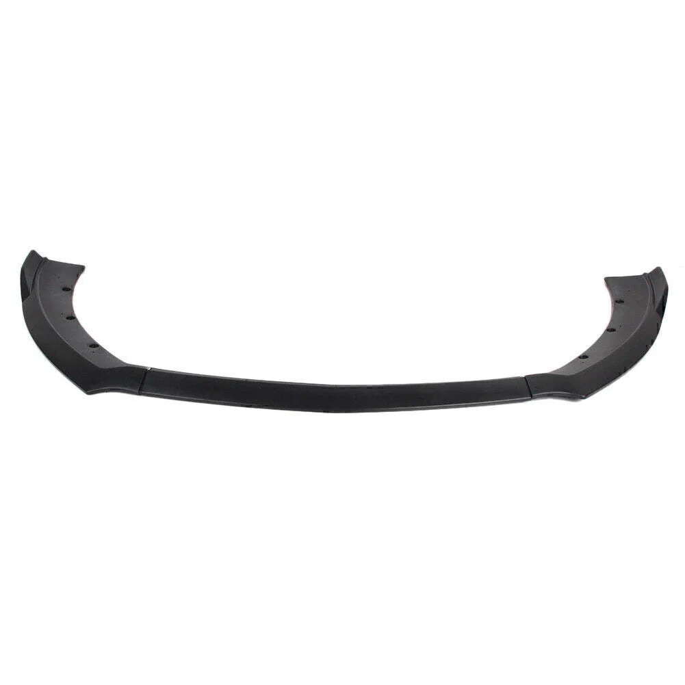 Front Bumper Lip Spoiler for Ford Mustang (2015-2017) Matte Black