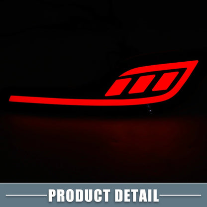 2 x Rear Bumper Reflector LED Brake Lights for Honda CR-V (2017-Present)