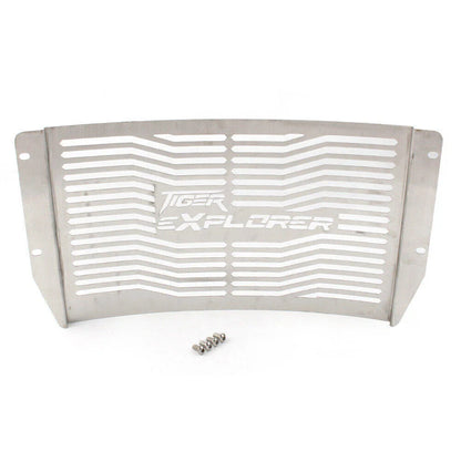 CNC Radiator Guard Protector Silver Grill Cover for TIGER 1200 EXPLORER (2012-2017)