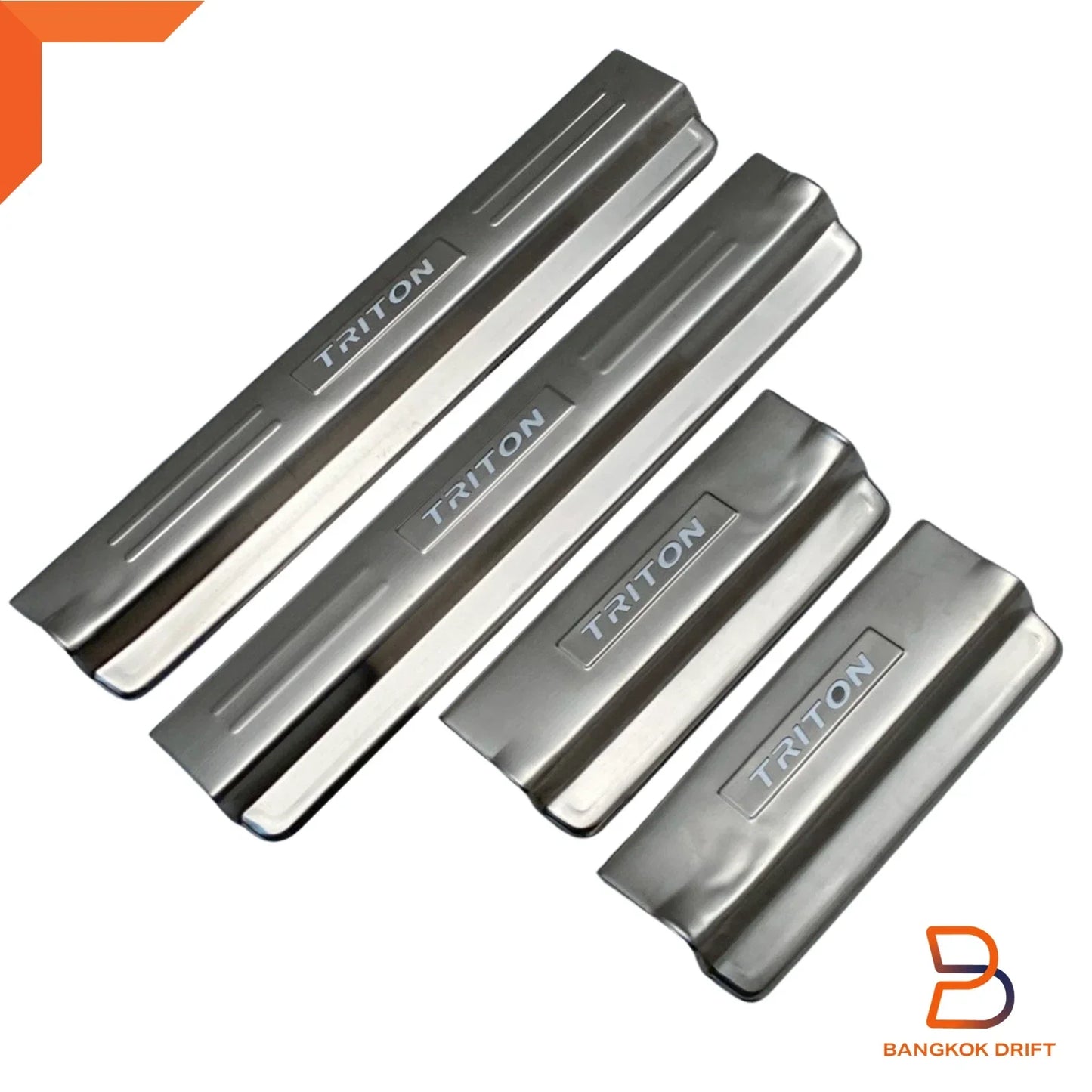 Stainless Steel LED Scuff Plates for Mitsubishi Triton MQ (2015-2020)