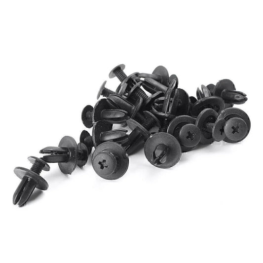 100pcs Car Body Retainer Push Pin Rivet Trim Clip Assortment