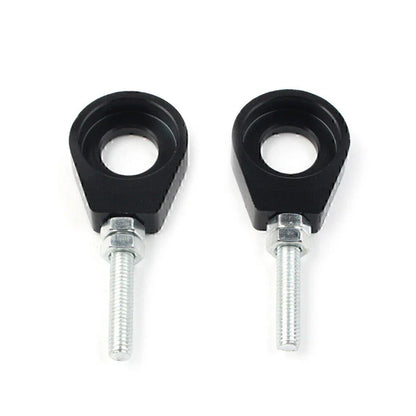 15mm Chain Adjuster Tensioner Block for Dirt Bike Quad ATV CRF50 SSR Black 2x