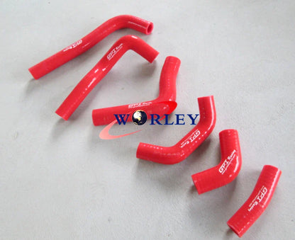 Silicone Radiator Hose for Honda CRF450 CRF450R (2002-2004) BLACK