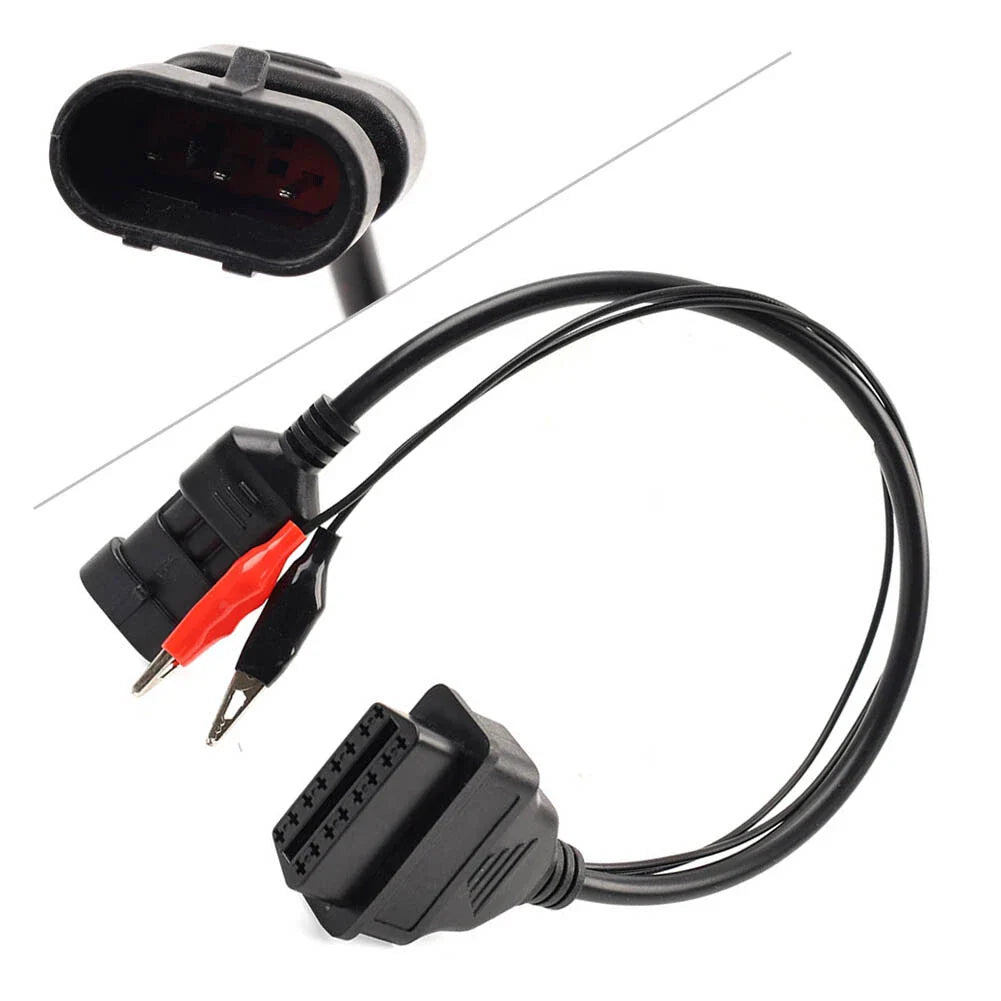 3 Pin to 16 Pin OBD2 Diagnostic Cable Adapter for Cfmoto Motorcycle