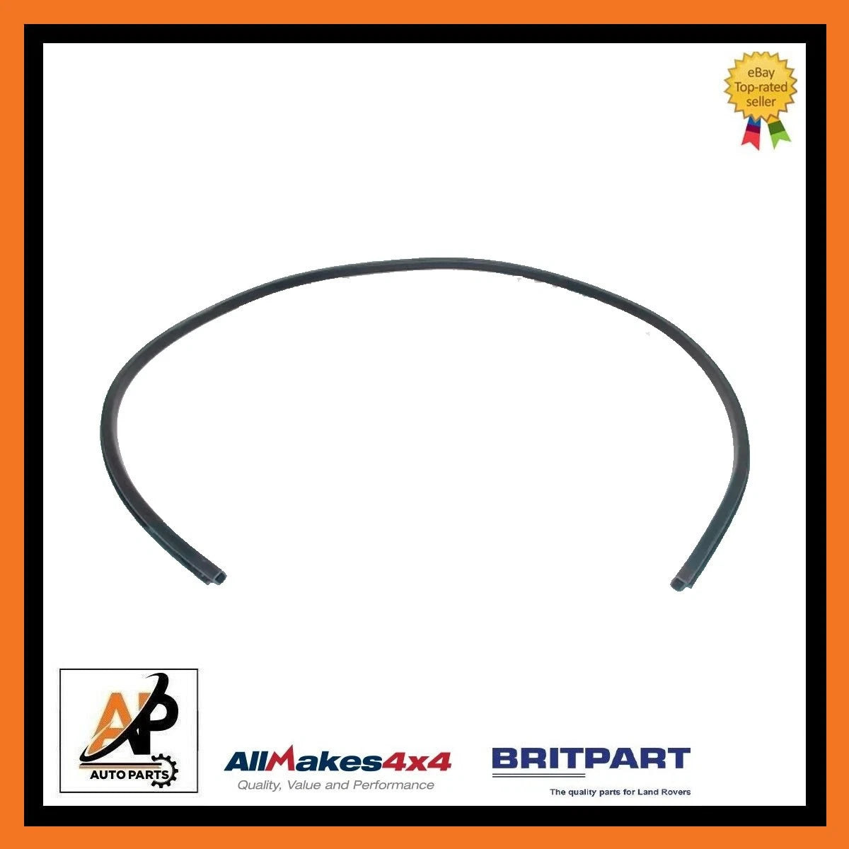Cab Roof to Rear Rubber Seal Replacement for Land Rover Series 2 3 (1958–1971)