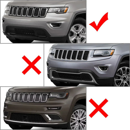 Left Fog Light Cover Bezel Chrome Trim for Jeep Grand Cherokee (2017-2021)