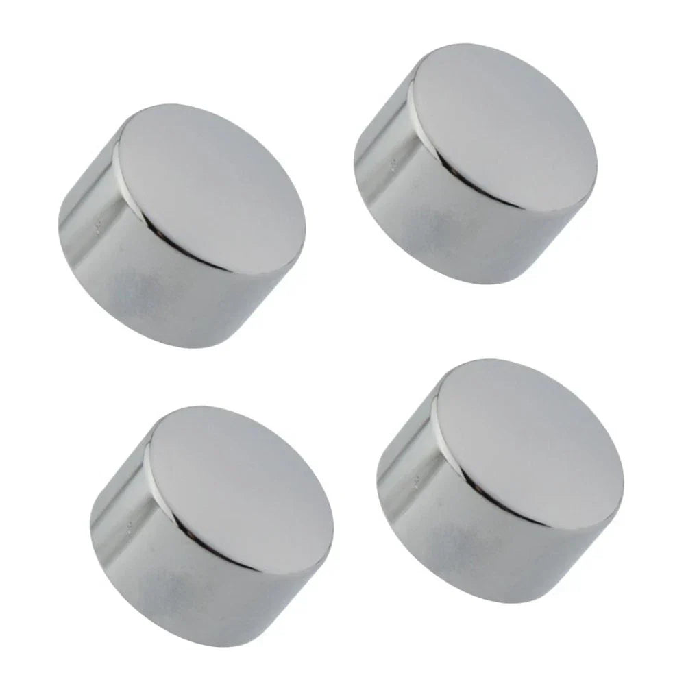 4 x CNC Billet Head Bolt Cover Caps for Triumph T120 Thruxton Scrambler (2016-2023)