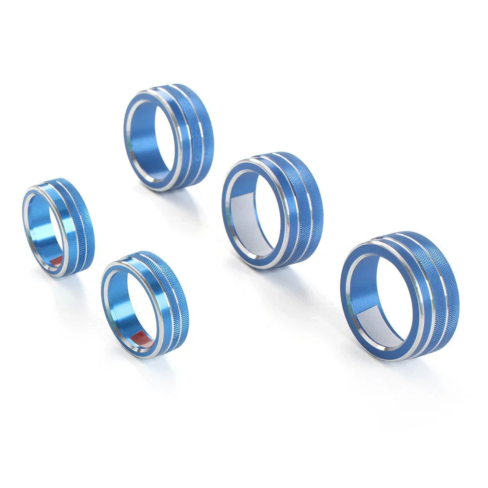 Control Switch Knob Ring Cover Trim for Honda Accord 2018-2022 Blue