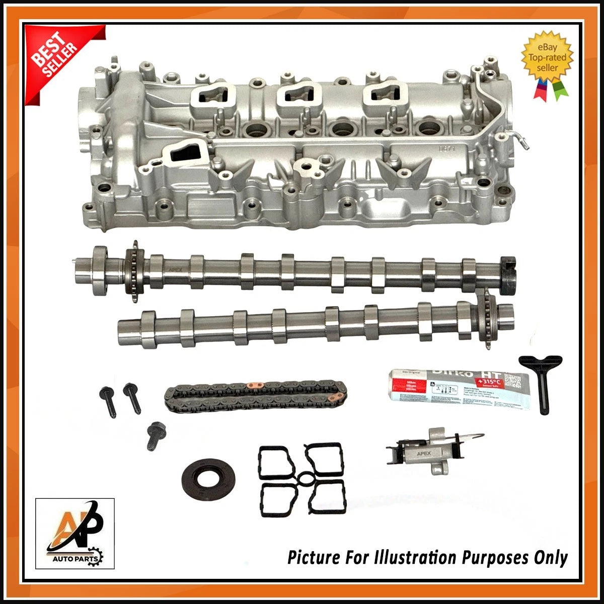 Camshaft Kit Replacement for Opel Vauxhall Combo Vivaro 1.5 BlueHDI (2016–2022)