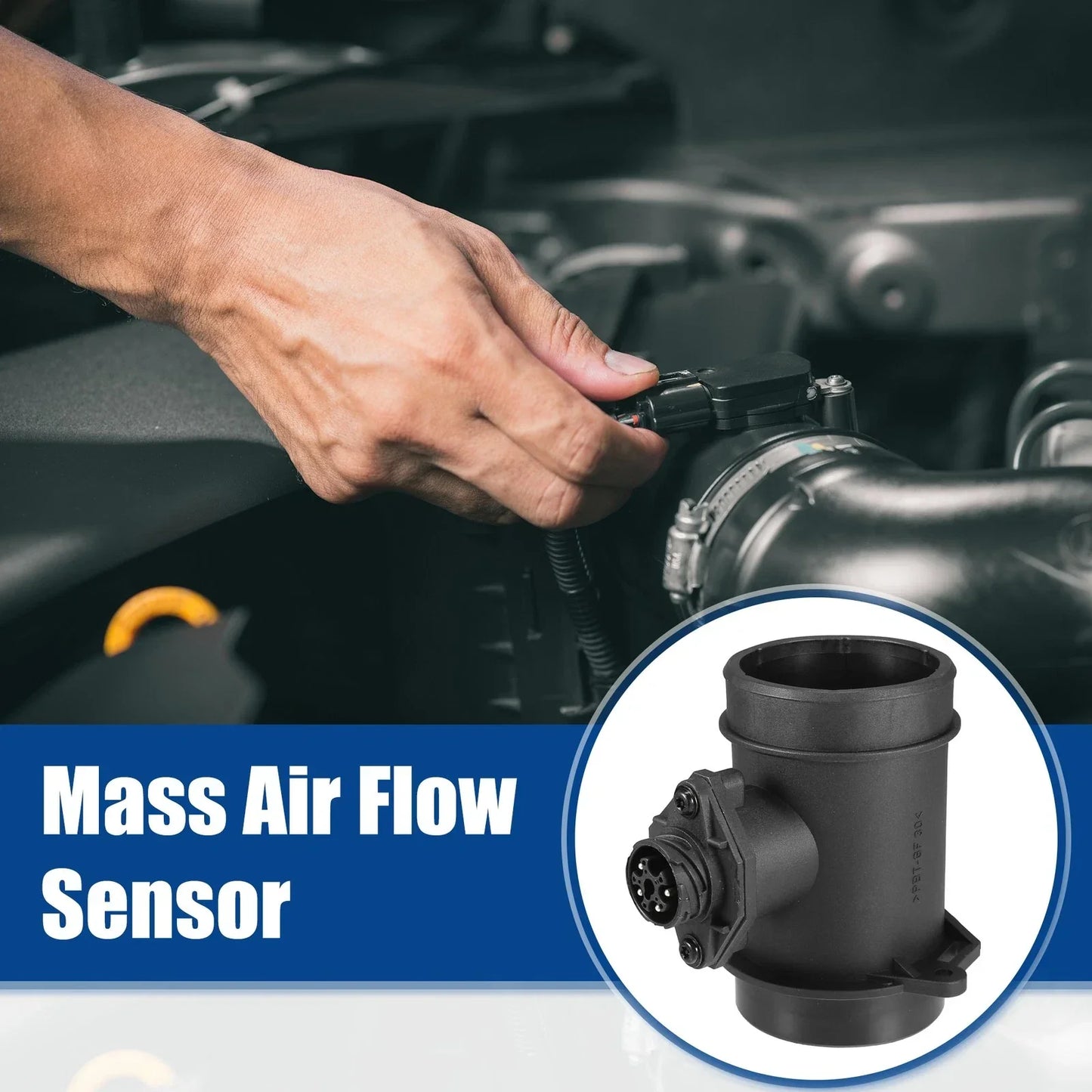 Mass Air Flow MAF Sensor for Mercedes Benz C280 E280 (2001-2007)