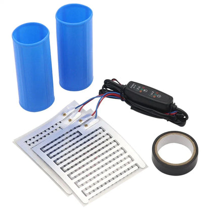 12V Silicone Heating Hand Grip Cover for Car - Temperature Control