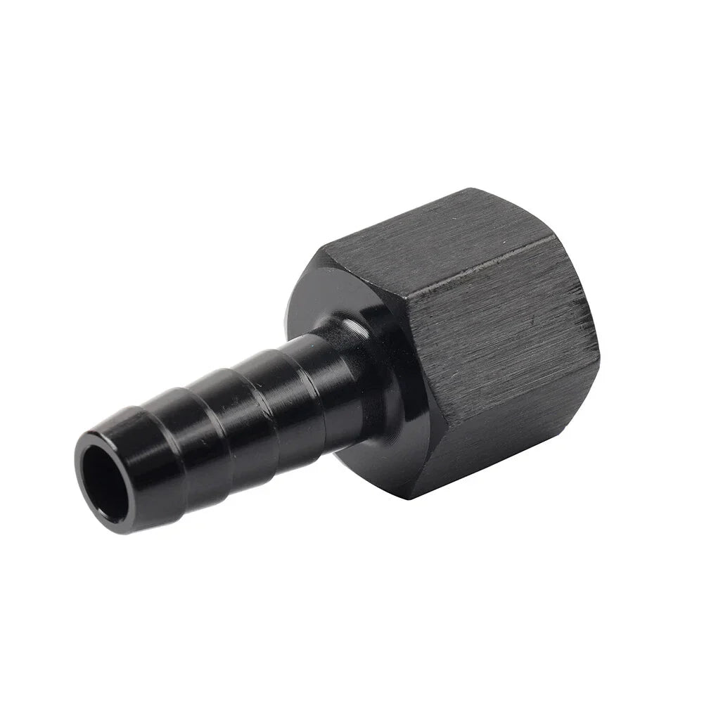 AN6 Female to 3/8" Hose Barb Fuel Line Swivel Fitting Adapter for Car