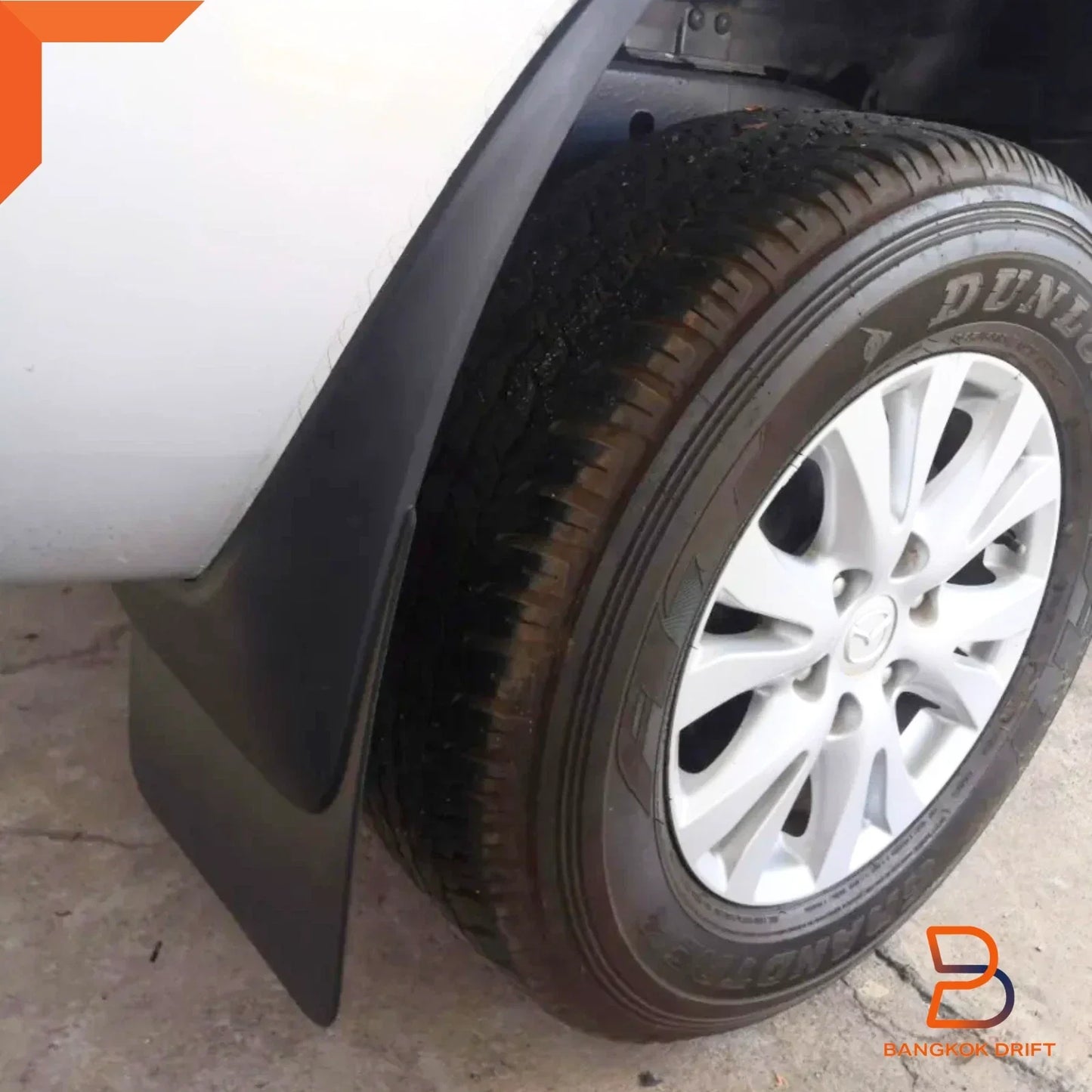 Genuine Rear Mud Flaps Splash Guards for Mazda BT-50 (2012-2020)