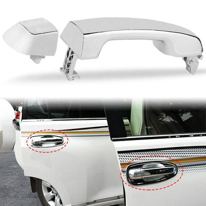 Rear Outer Door Handles for Toyota Prado J150 Series (2009-2020) Chrome