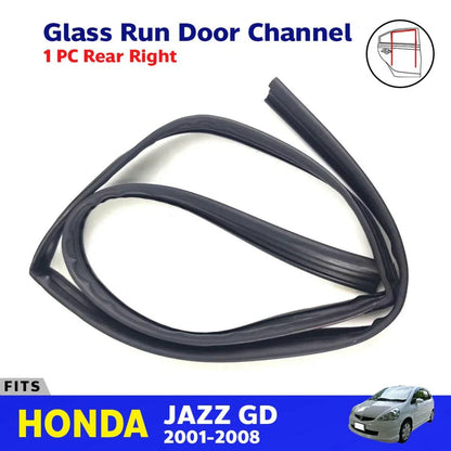 Glass Run Door Channel Rear RH Fits Honda FIT Jazz GD1 GD2 GD3 GD4 GD5 2001-08