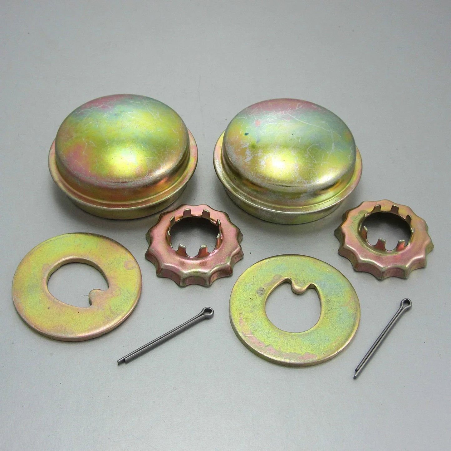 Mitsubishi L200 Triton Wheel Hub Axle Bearing Dust Grease Cap Set (2006-2015)