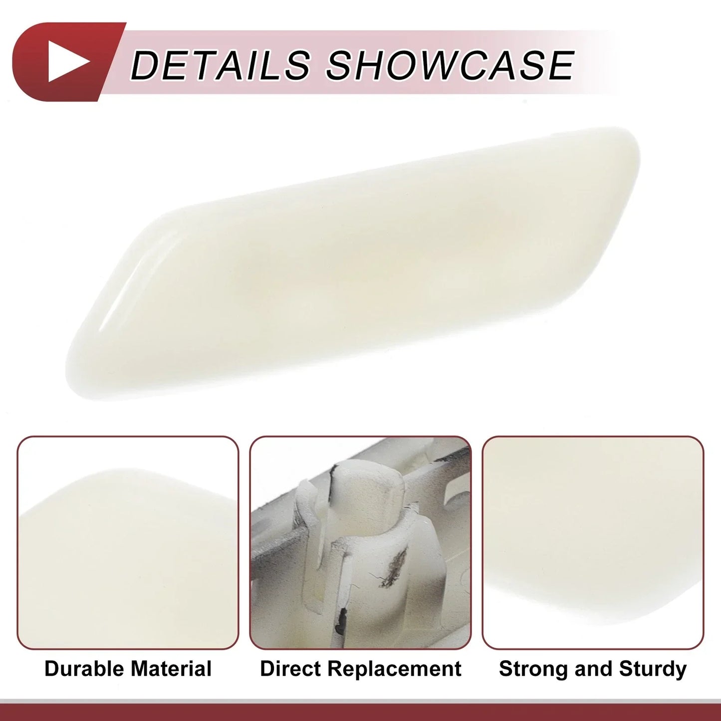 Front Left Washer Nozzle Cover for Lexus IS250 (2009-2010) - Unpainted 1 x Cap