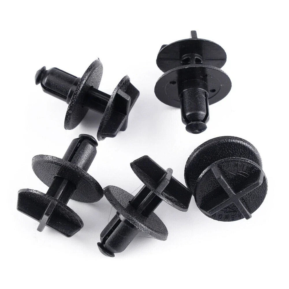 10Pcs Bumper Tank Fender Plastic Fasteners Trim Clips for Car