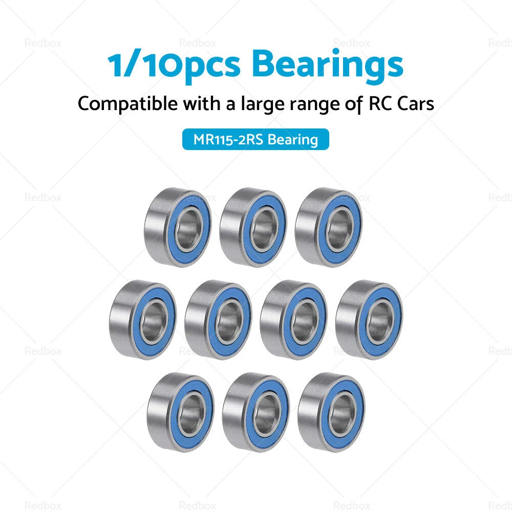 5x11x4mm Bearings for RC Tamiya 1150, HPI Savage, Traxxas, Axial, Losi