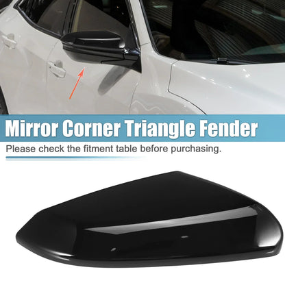 Corner Triangle Fender Cover Trim Right Side for Honda Civic (2016-2021) Black