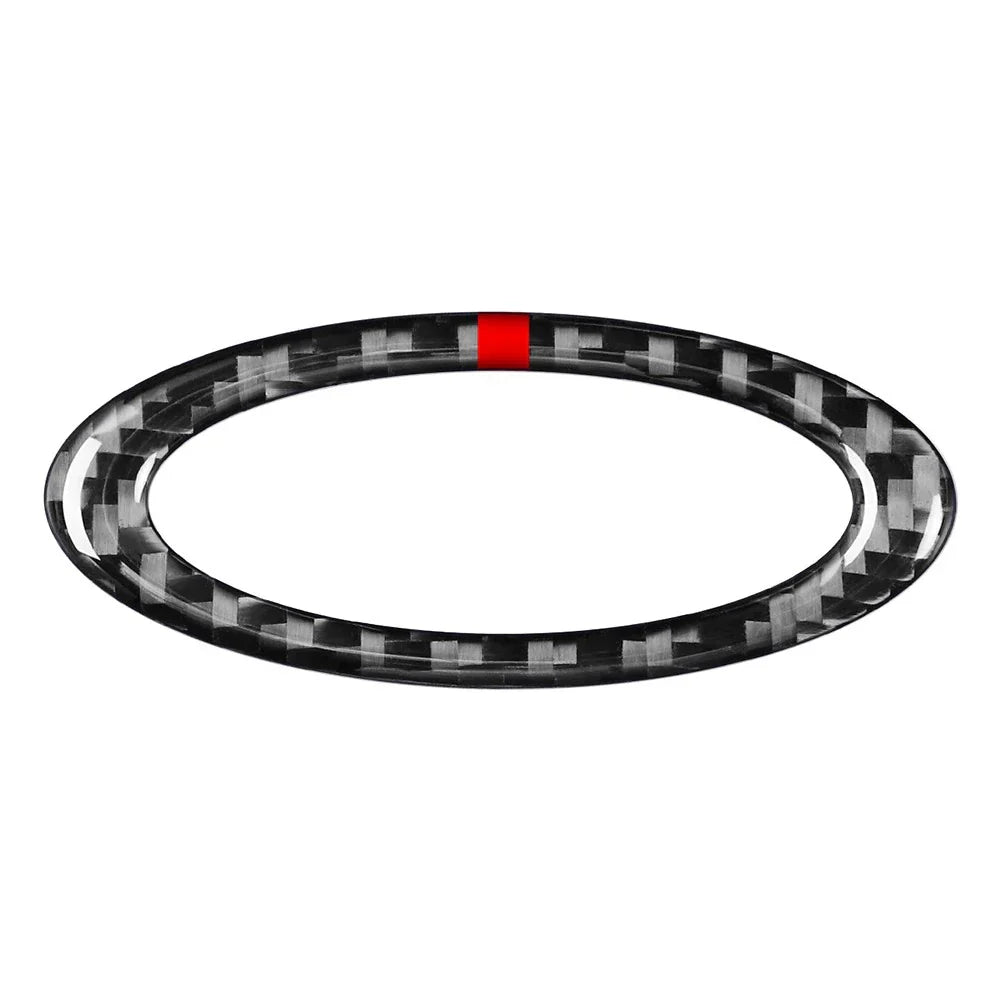 Steering Wheel Center Ring Cover Trim for Ford Mondeo (2013-2019) Black