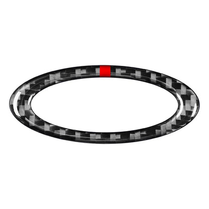 Steering Wheel Center Ring Cover Trim for Ford Mondeo (2013-2019) Black