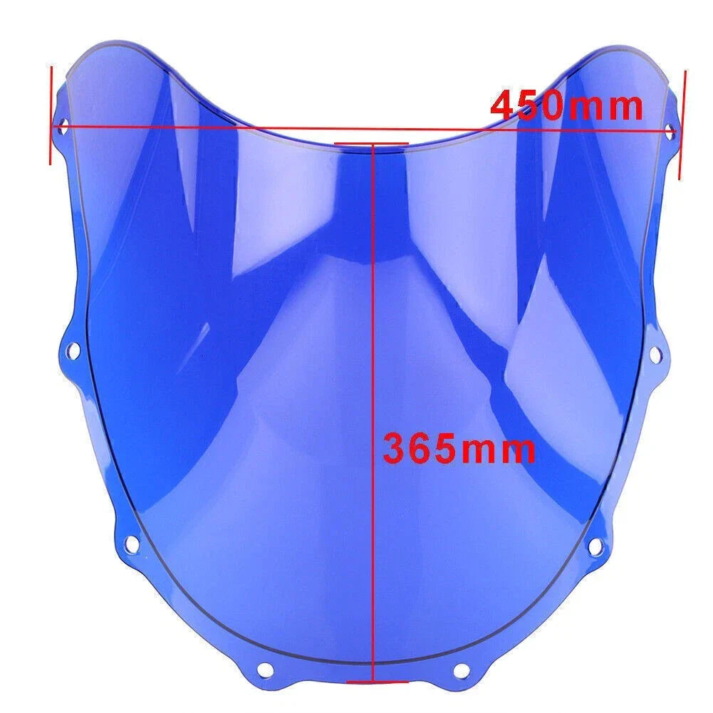 Silver Windscreen for Kawasaki Ninja ZX7R 1996-2003