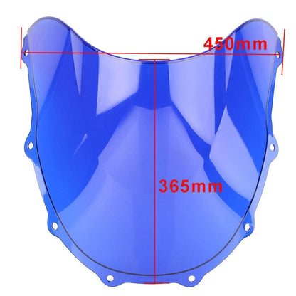 Silver Windscreen for Kawasaki Ninja ZX7R 1996-2003