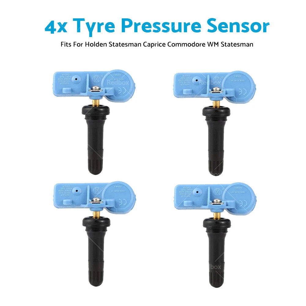 4 x Tyre Pressure Monitoring Sensors for Holden Statesman Commodore (2006-2017)