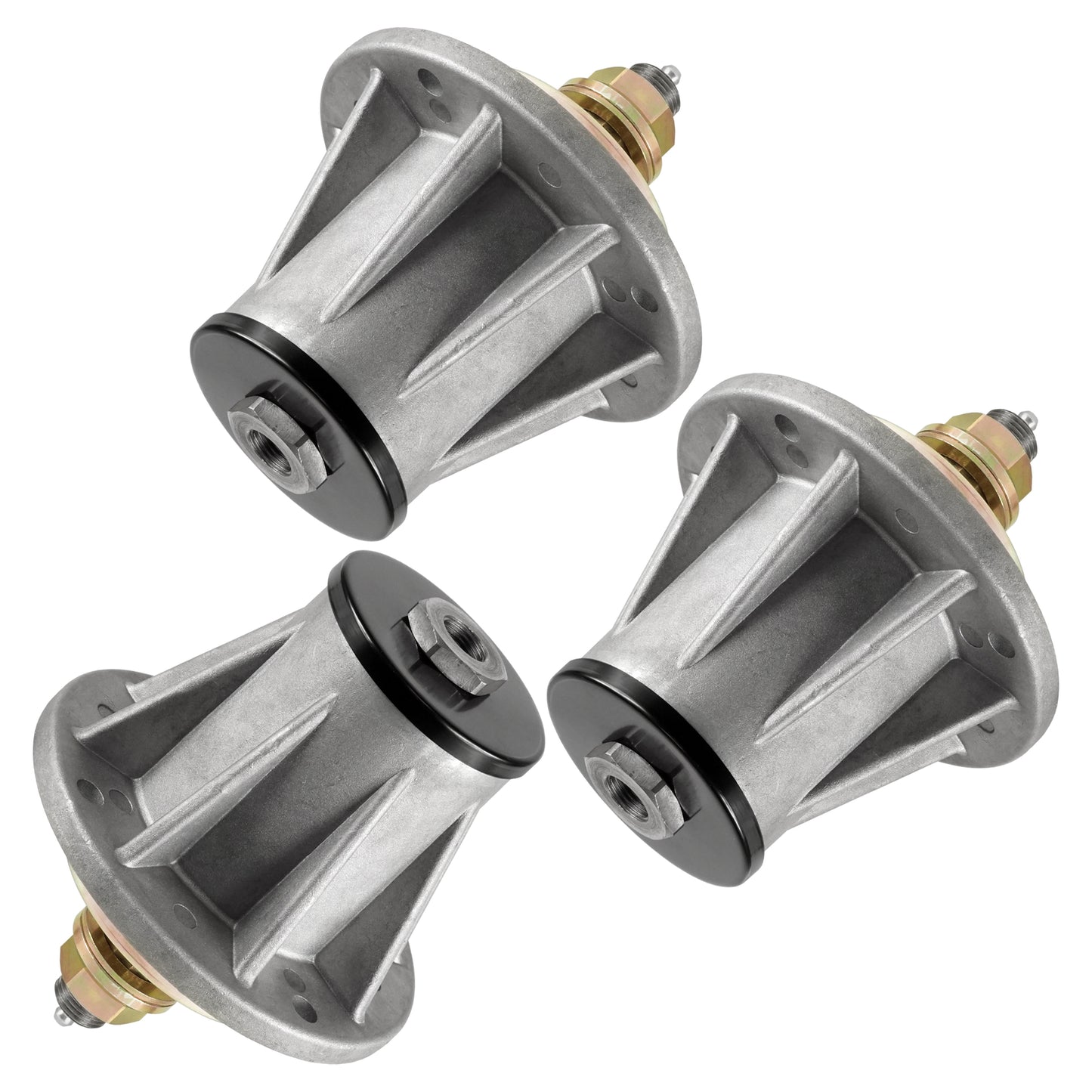 3x Complete Spindle Assembly for Husqvarna Mower (2000–2015)